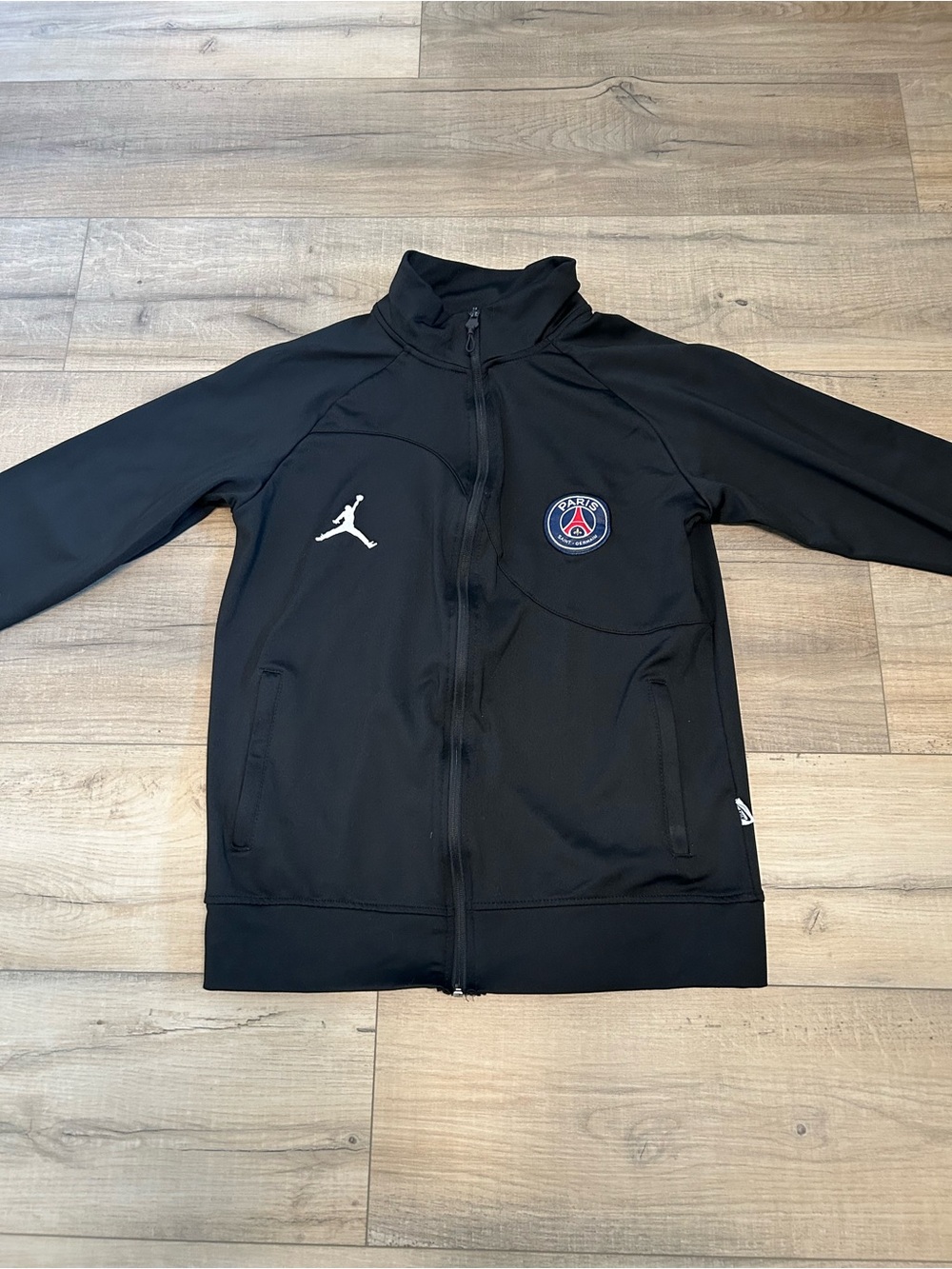 Nike Black PSG Zip-Up Men's Sweater